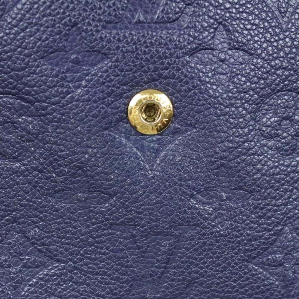 Louis Vuitton Twice Iris Shoulder Bag Amplant Leather Blue - Picture 9 of 9